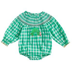 The Very Hungry Caterpillar Romper Birthday Long Sleeve Top Bodysuit Fall Winter